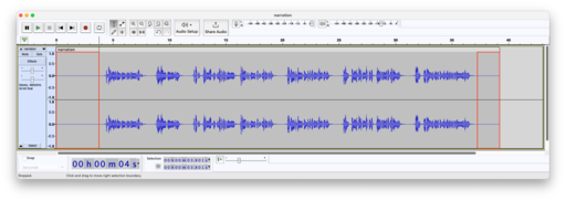Audacity screenshot